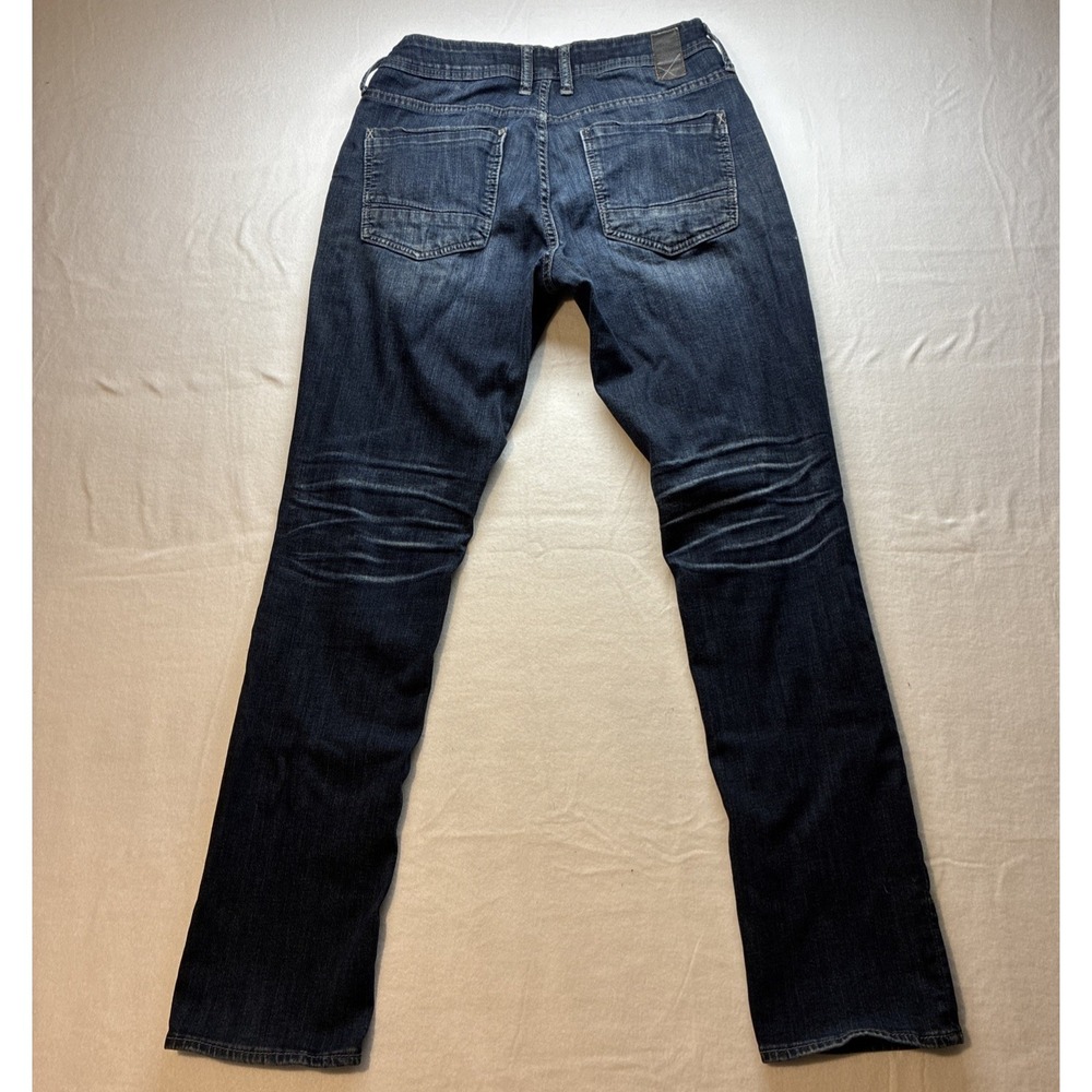 Departwest Trouper Distressed Jeans Mens Tag 30x32 (Fits 30x31) Denim Whiskered - Picture 5 of 13